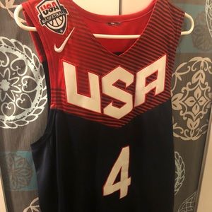 USA Mens basketball jersey